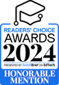 Honorable Mention from the 2024 Readers' Choice Awards